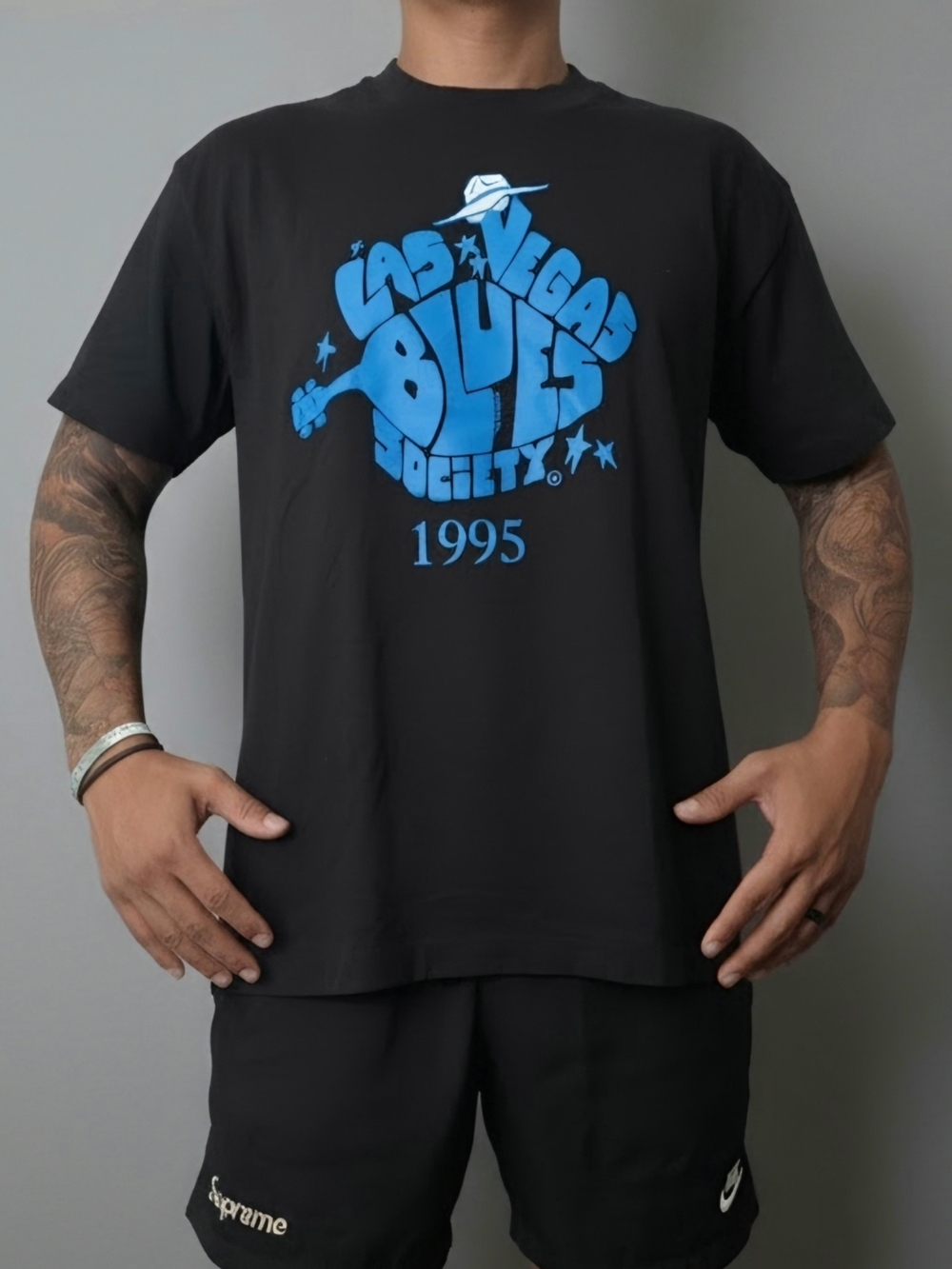 Vintage Las Vegas Blues Single Stitch Shirt XL